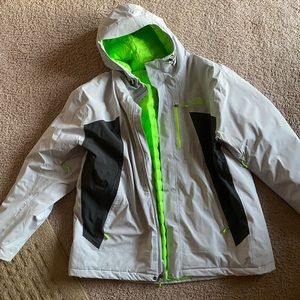 Mens XXL The North Face light grey jacket